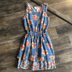 Girls Matilda Jane 435 Floral Earthy Dress 10-12